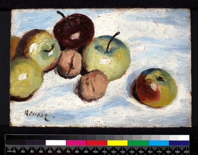 Still Life with Apples and Walnuts by Pierre Auguste Renoir